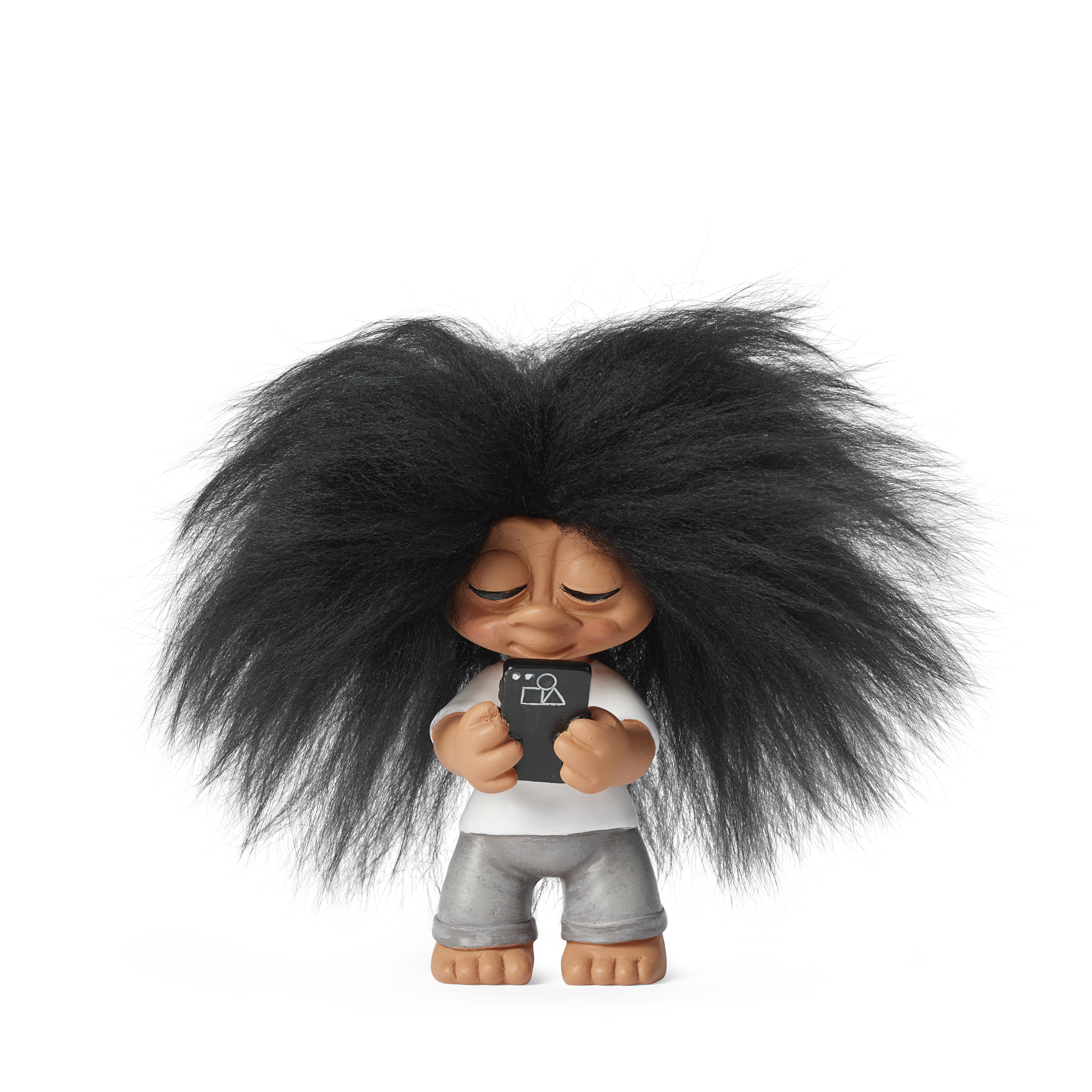 Teenageren, lykketrold, 9 cm