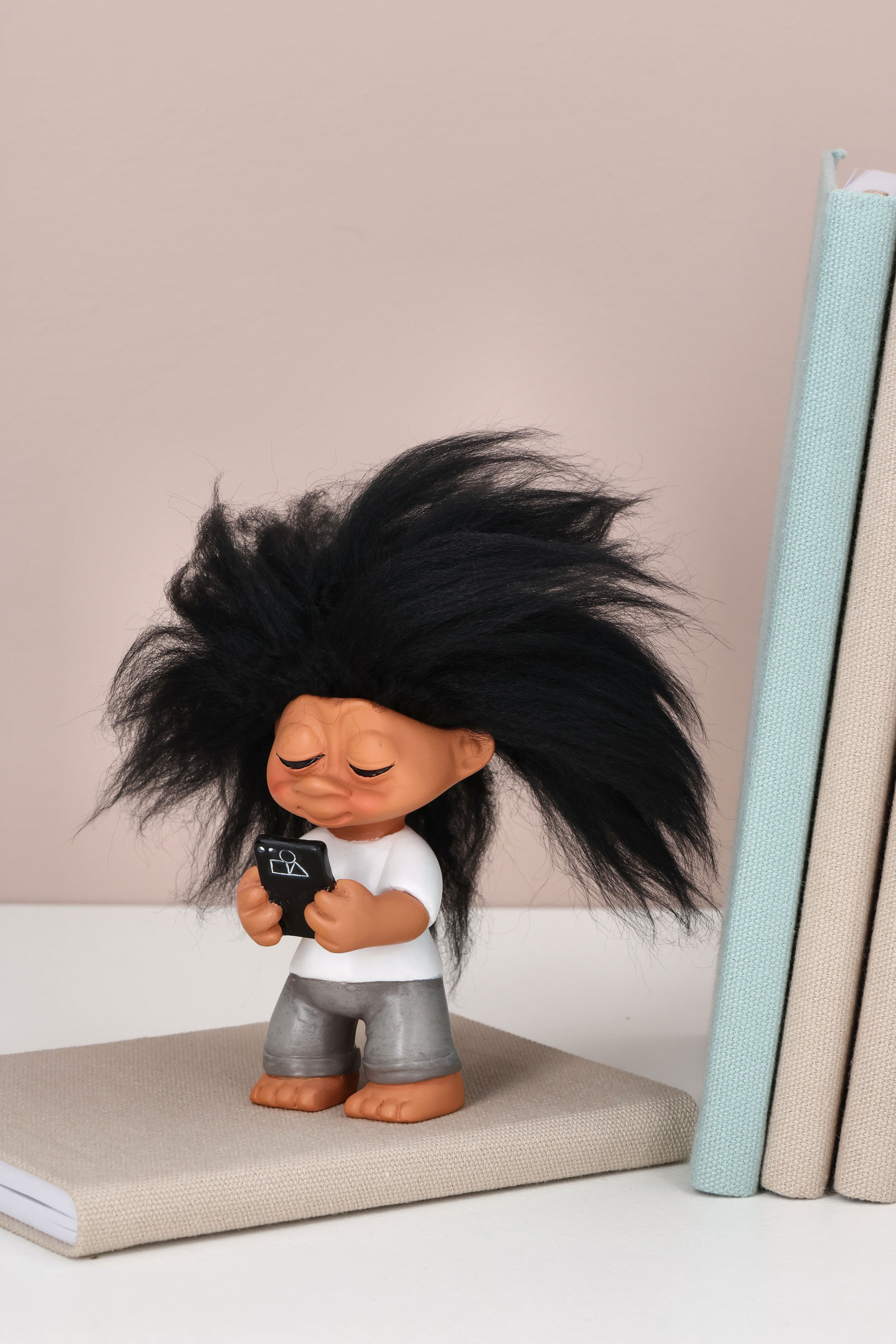 Teenageren, lykketrold, 9 cm