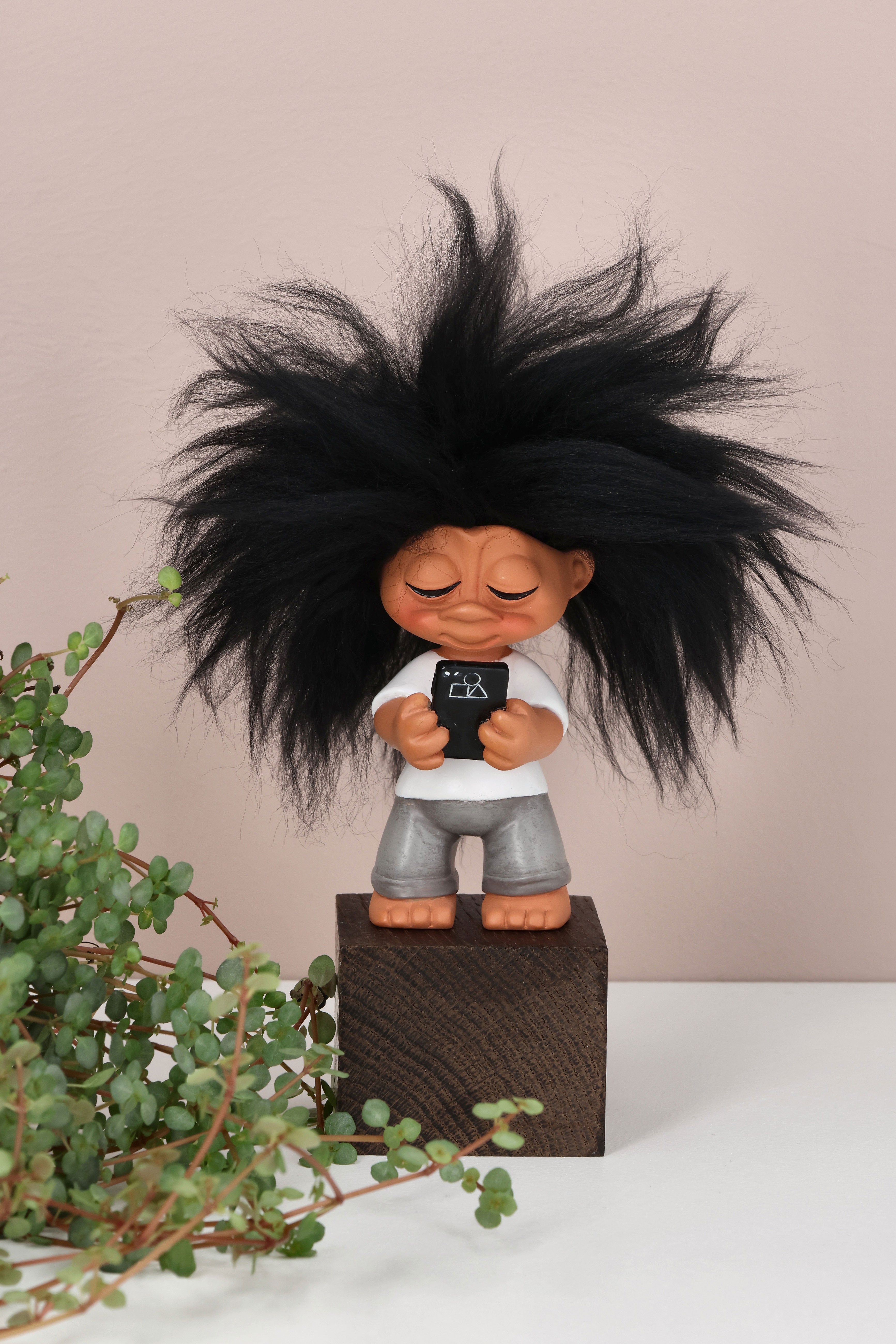 Teenageren, lykketrold, 9 cm