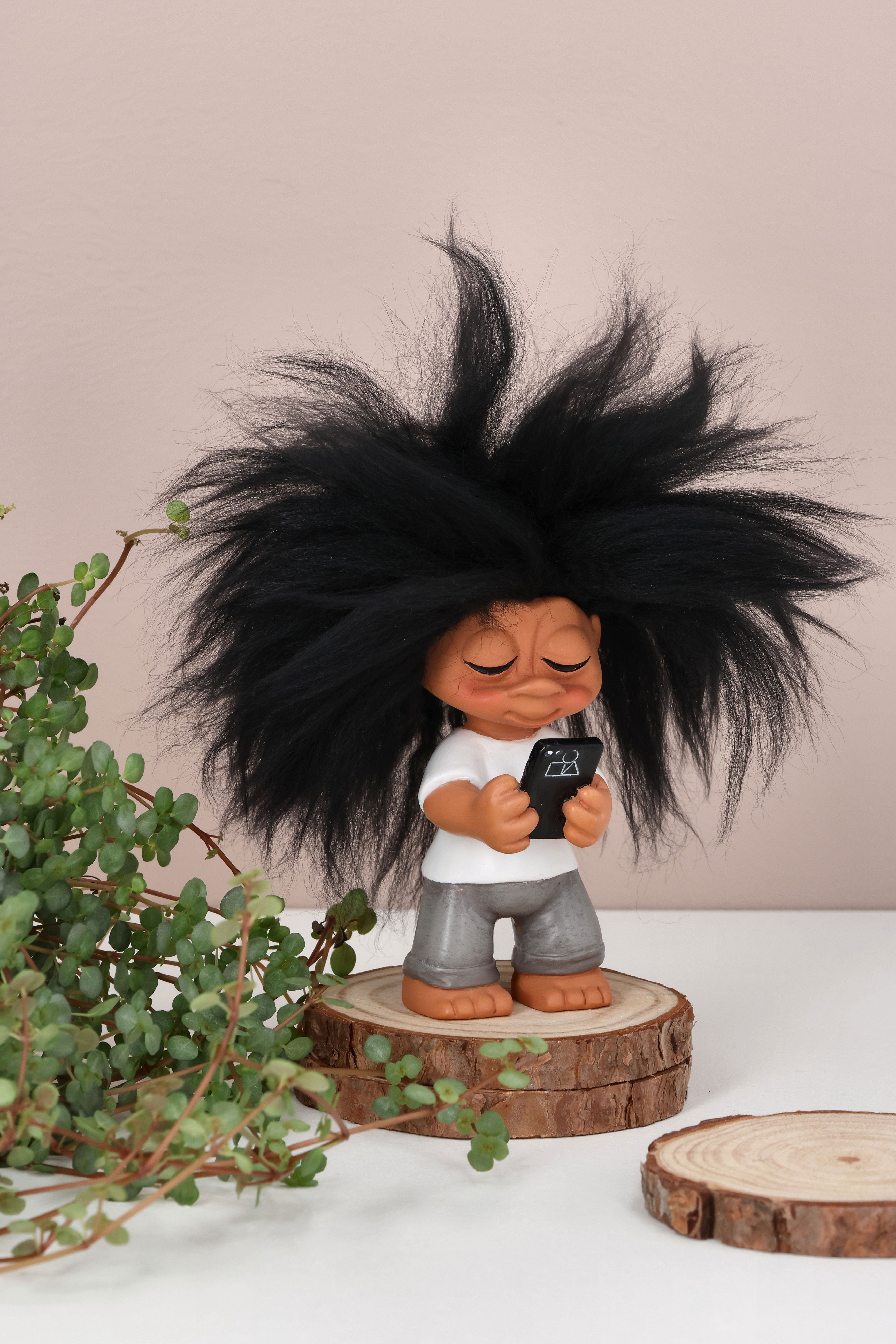 Teenageren, lykketrold, 9 cm