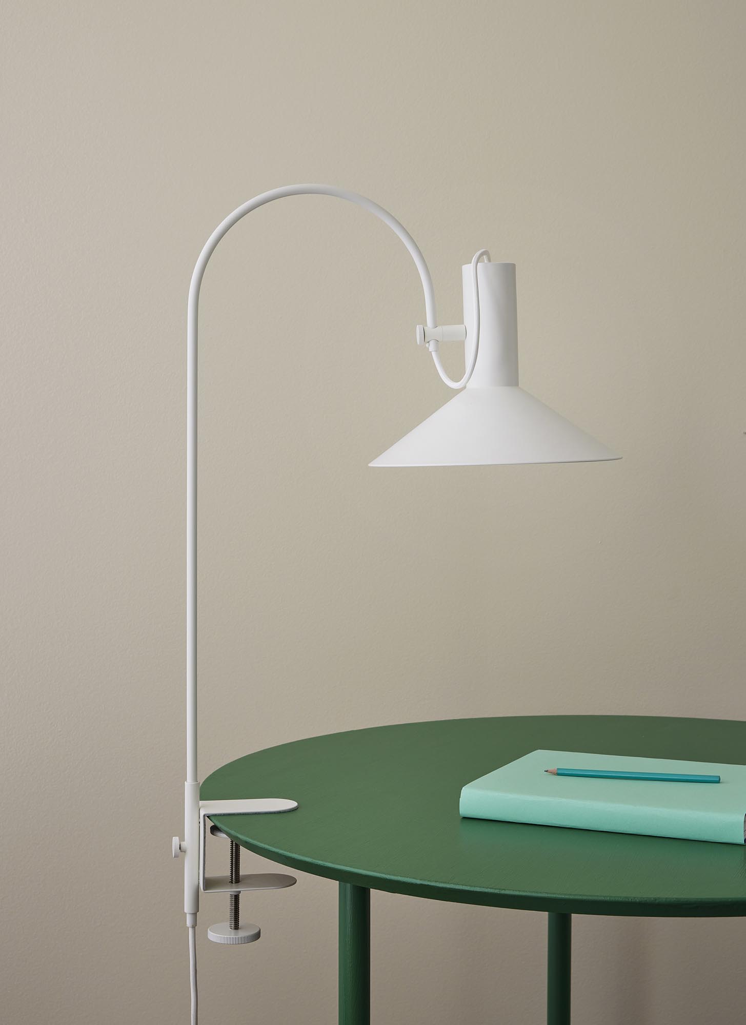 Formel bordlampe (hvid)