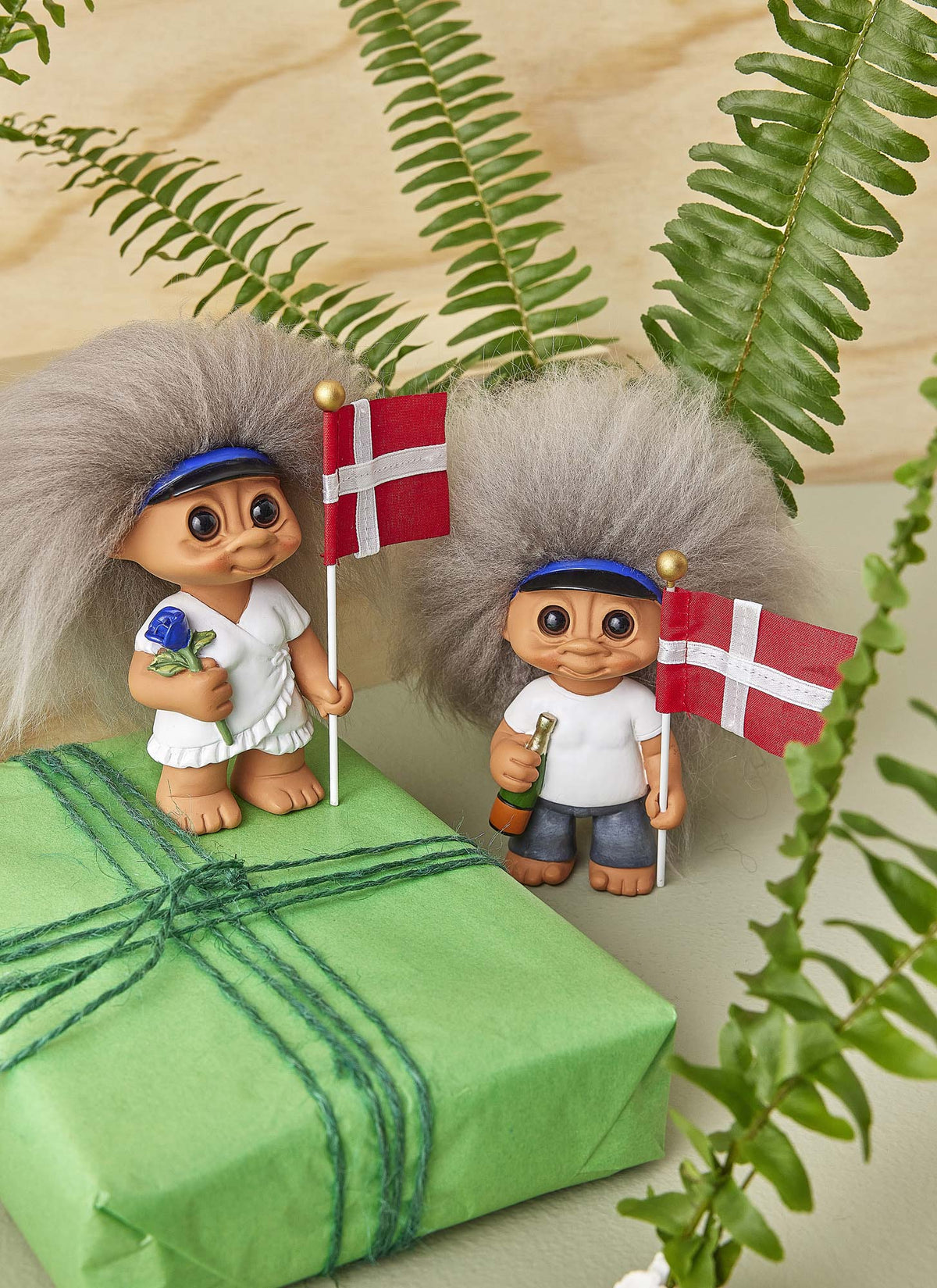 Studenten (blå hue, 9 cm)